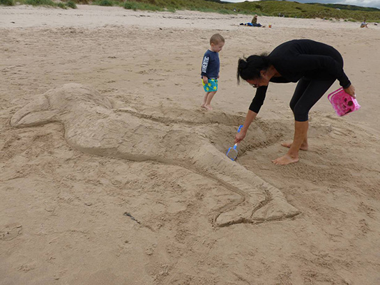 sandcastle / sculpture competition