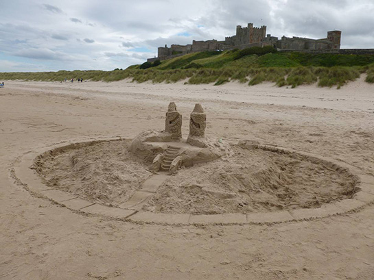 sandcastle / sculpture competition