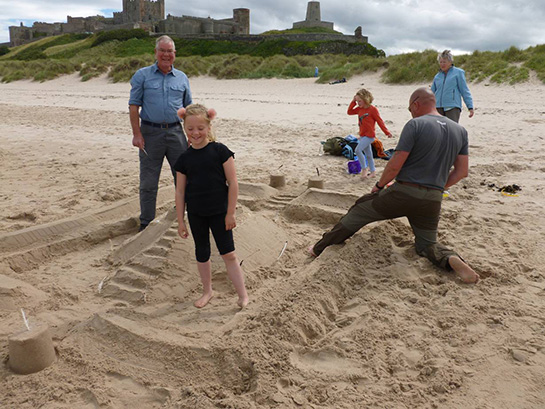 sandcastle / sculpture competition