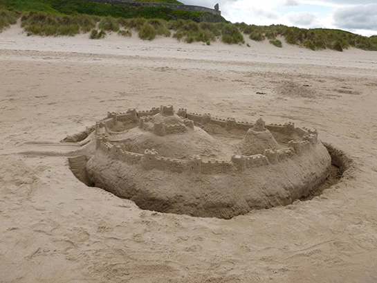 sandcastle / sculpture competition