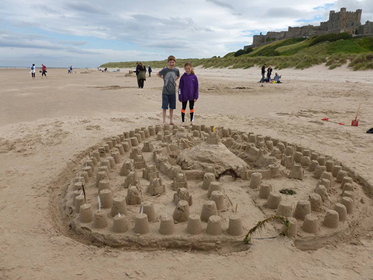 sandcastle / sculpture competition