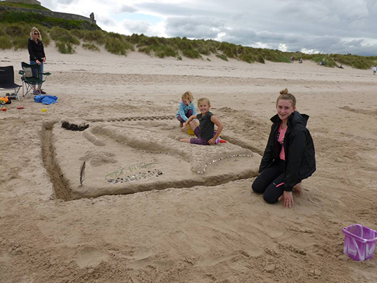 sandcastle / sculpture competition